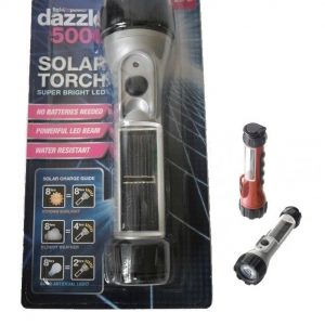 DAZZLE 5000 Super Bright LED Solar Torch