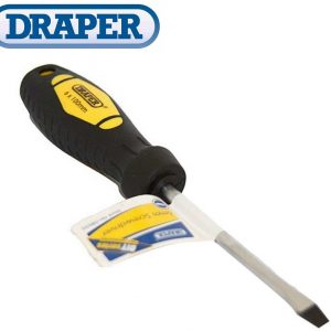 Draper 08600 6mm Hardened Flat Screwdriver