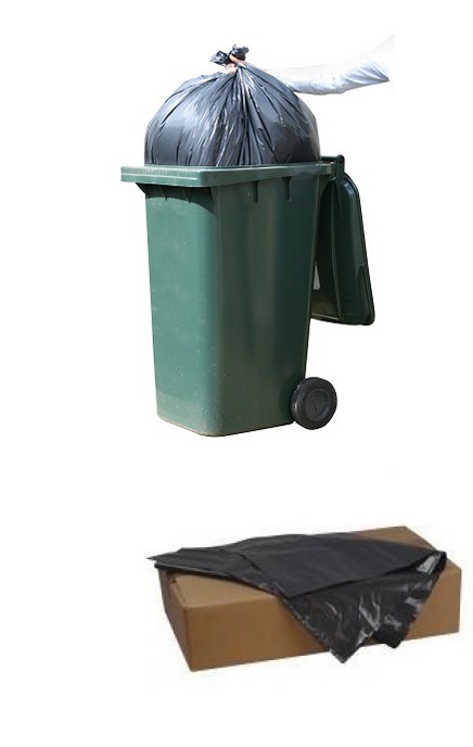 large black wheelie bin bags