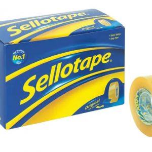 Sellotape 18mm x 33m Clear Tape