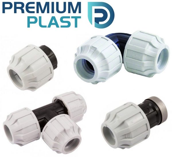 STP/PROFLOW Fittings Polypropylene Pipe connectors