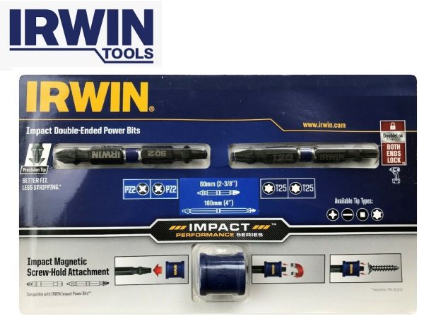 200x Irwin Double ended PZ2 T25 Screwdriver Impact bits
