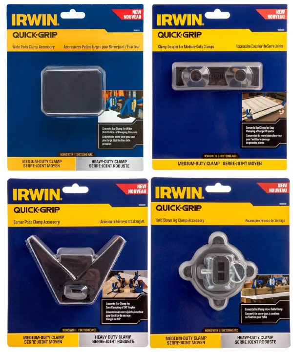 IRWIN clamp accessories