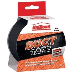 UNIBOND Duct Tape 25m Black