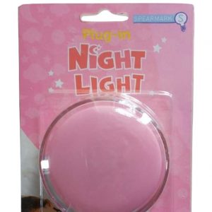 SPEARMARK Plug In Night Light, Pink