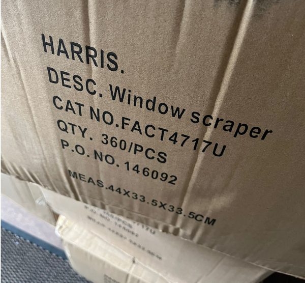 Harris Plastic window scrapers