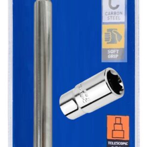 BlueSpot Telescopic Wheel Nut 17mm 19mm Socket